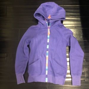 IVIVVA Girls Remix Hoodie Jacket Purple 10 Zipper